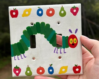 The Starving Caterpillar light switch cover