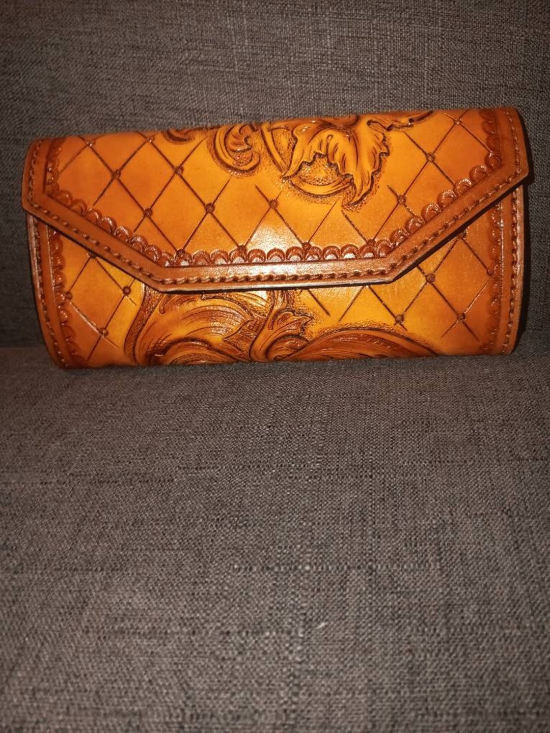 Leather Clutch Wallet