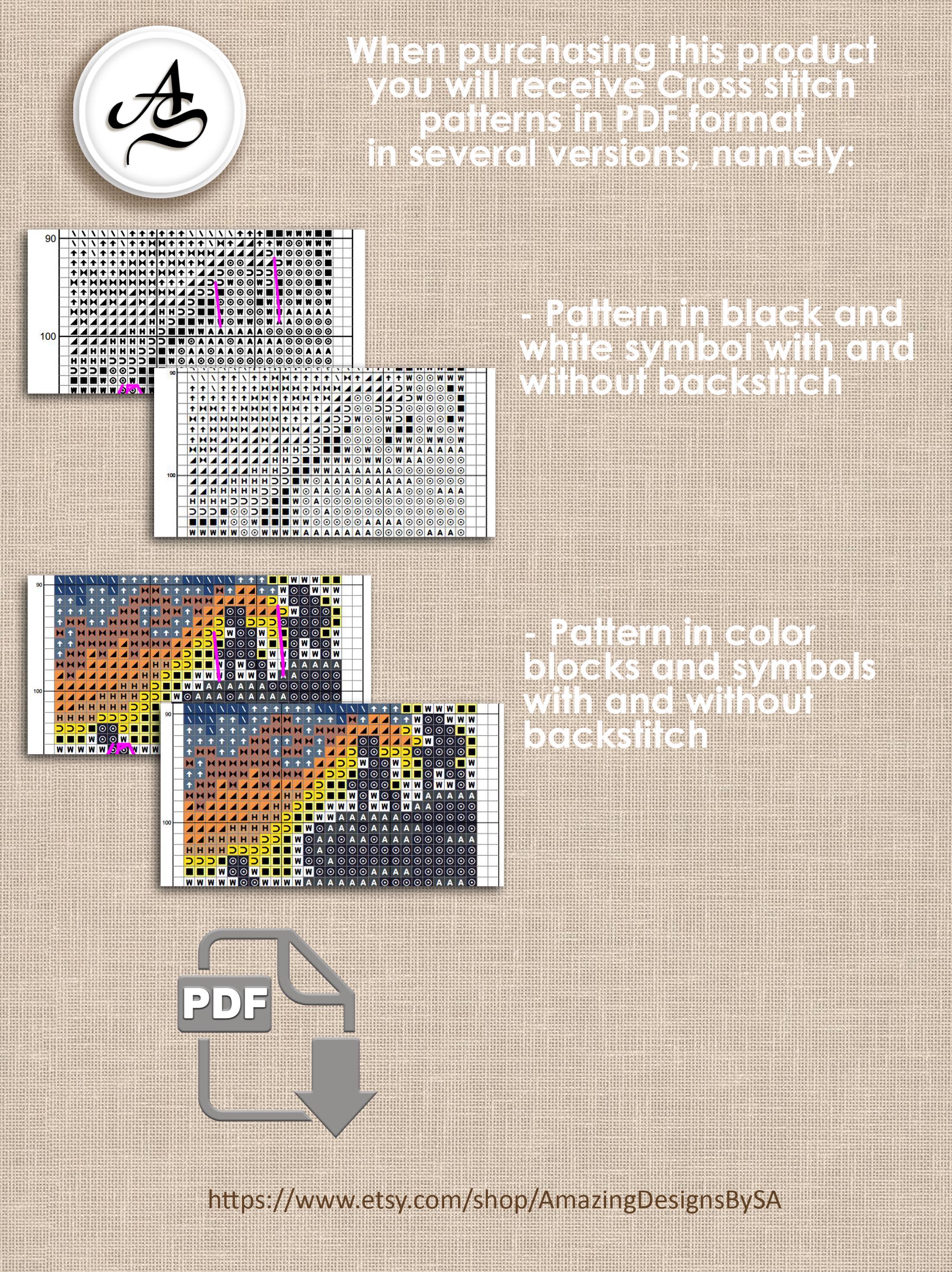 Fantasy Bookmark Cross Stitch Pattern PDF Download Dark Tower Cross ...