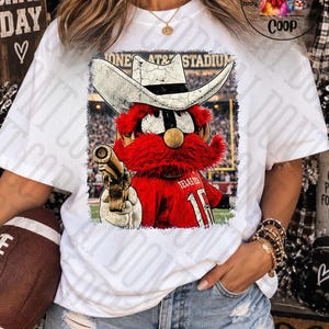 Texas tech vintage som l lubbock png, DTF, sublimeringsdesigner fotboll