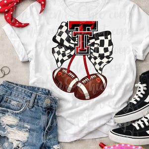 Texas tech-t-shirt png, DTF, sublimeringsdesigner, maskot-t-shirts