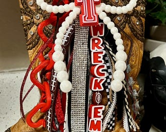 Texas tech boot charms or boot mums bag charms