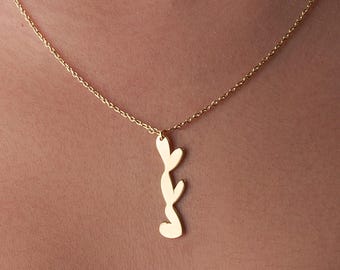 Dainty Heart Necklace, Minimalist Jewelry for Women, Custom Heart Pendant, Bridesmaid Necklace, Necklace for Women, Christmas Gifts for Her