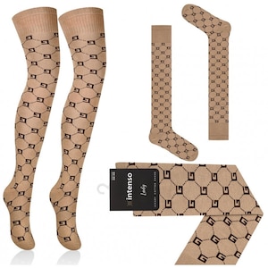 Gucci over the knee socks discount