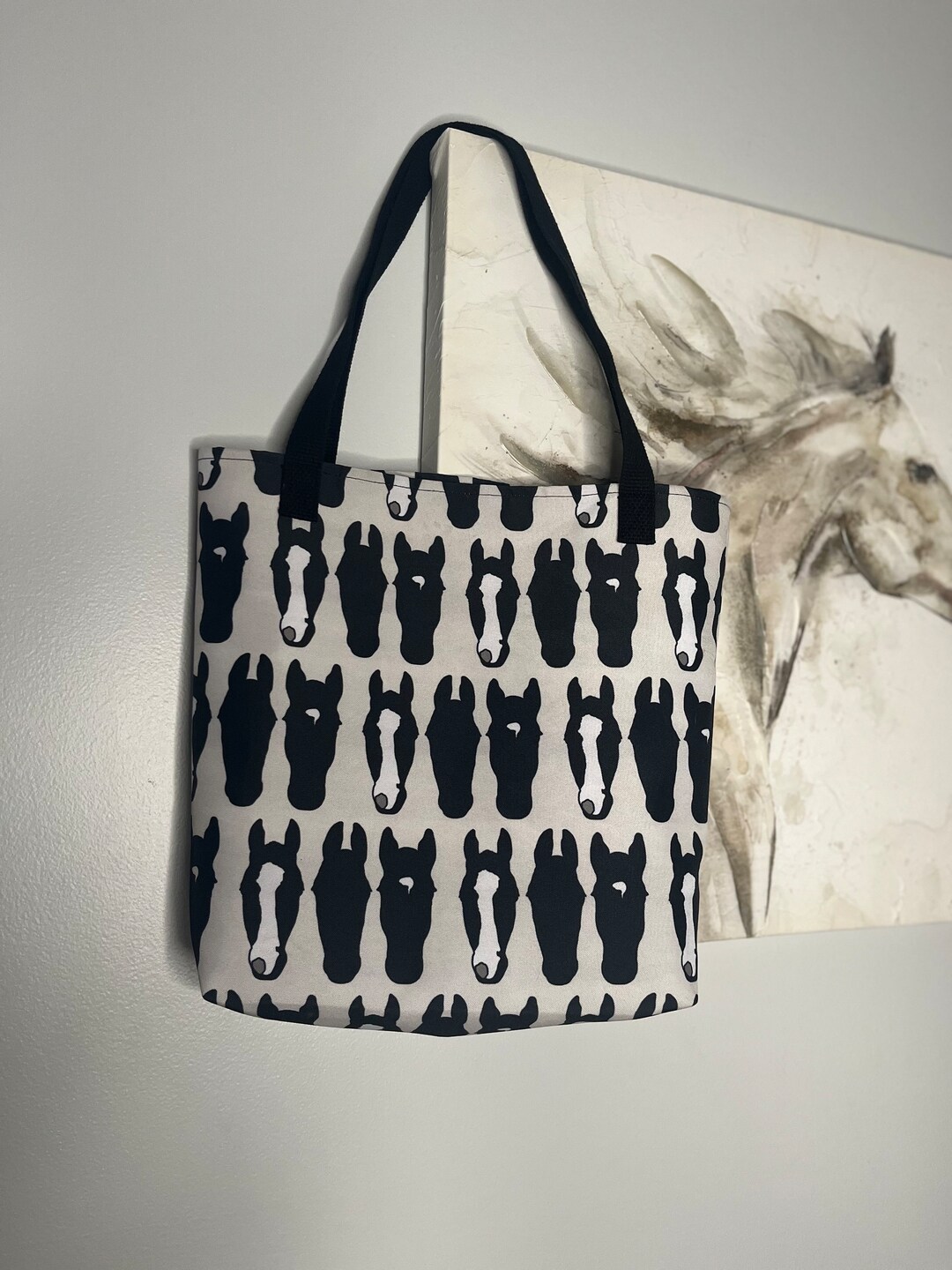 Fancy Horse Tote Bag main image 1