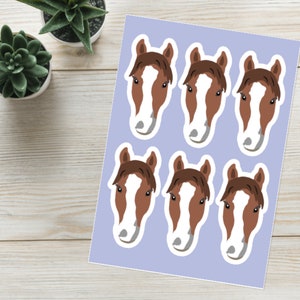Benutzerdefinierte Pferd Aufkleber für Kinder Valentinstag, Kinder Wasserflasche Aufkleber, benutzerdefinierte Pferd Aufkleber, Geschenk für Pferdeliebhaber, Aufkleber für Kinder