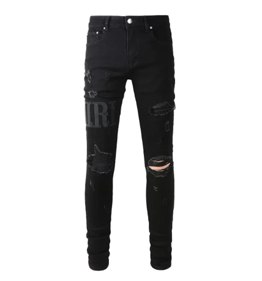 Amiri Jeans Black All Sizes With Free Shipping Etsy