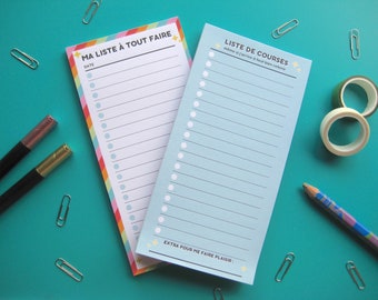 Notepad Pack My Little Lists, To-Do List, Humor, Work, Productivity, Office Notepad, ADHD ASD, 50 Detachable Pages