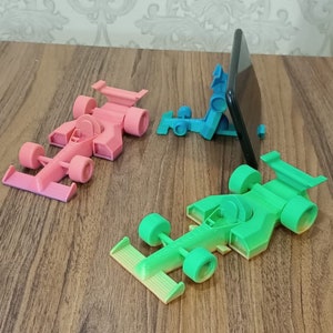 Formel 1 Auto Handyhalter 3D Druck Modell