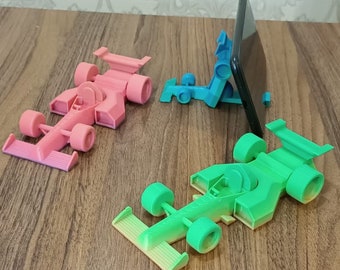 Formula 1 Car Phone Holder 3D Print Model