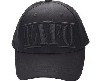 Dark FAFO President Trump Cap – Premium Cotton Twill Patriot Hat