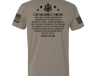 Oath of Enlistment T-Shirt