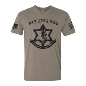Israel Defense Forces (IDF) Shirt – Patriotic Support Tee, Military-Inspired