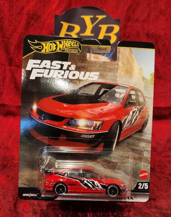 Hot Wheels Lancer Evolution IX, Fast & Furious Diecast Car - Etsy