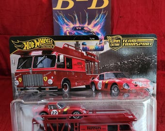 1/18 Ferrari F430 Scuderia Red With Silver Stripes Hot Wheels