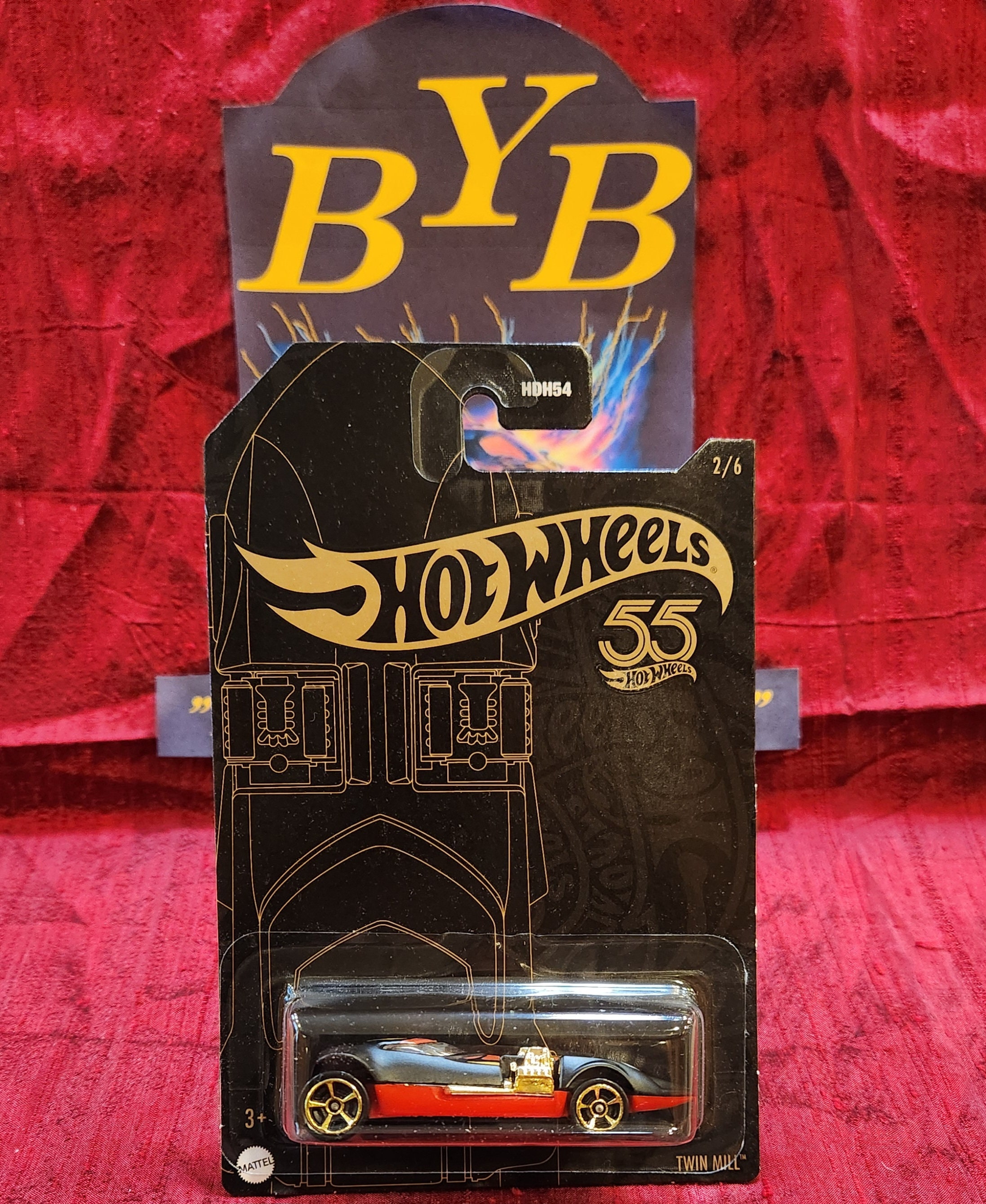 Hot Wheels 55 Aniversario Twin Mill 1:64 Mattel Cd Color Negro | Meses Sin Interés