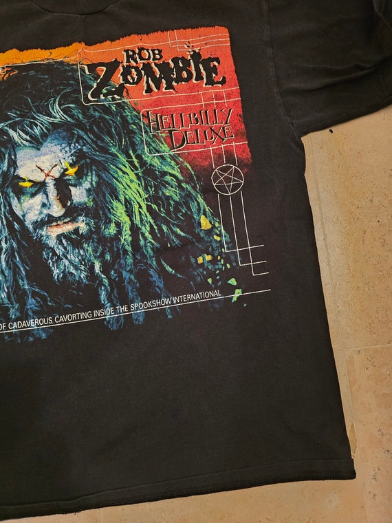 Vintage Rob Zombie Satonophonic T-Shirt Large - image 4