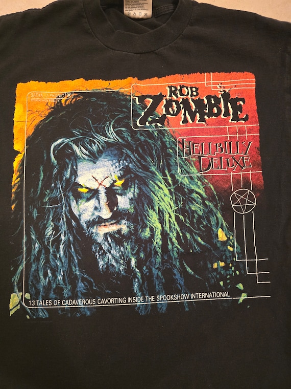 Vintage Rob Zombie Satonophonic T-Shirt Large - image 2