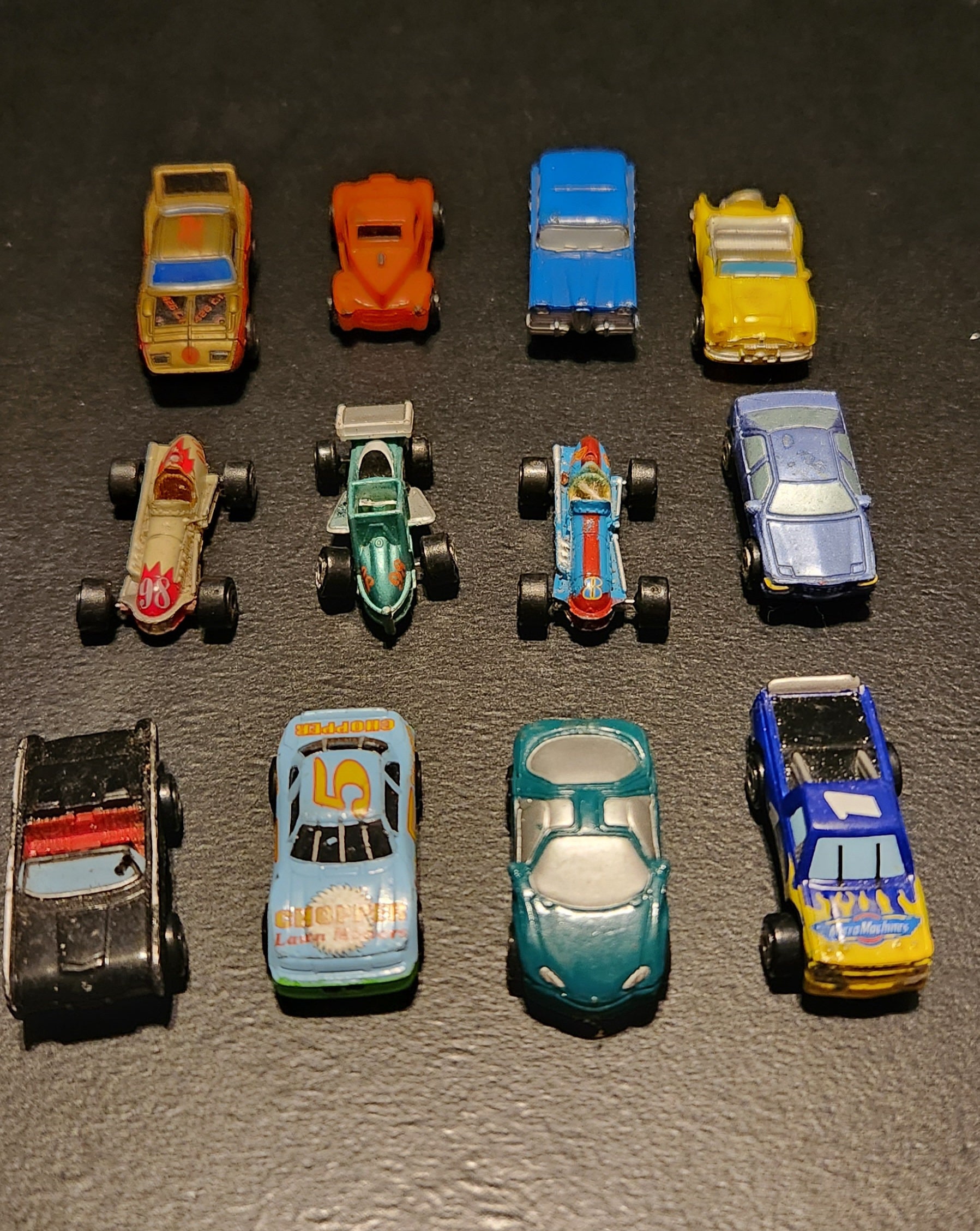 Super tiny toy cheap cars from the 1990s