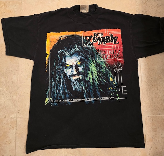 Vintage Rob Zombie Satonophonic T-Shirt Large - image 1