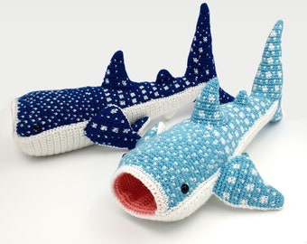 Walter the Whale Shark | Crochet Pattern |  Easy to follow | Ocean Creatures Collection | Amigurumi Pattern PDF in English