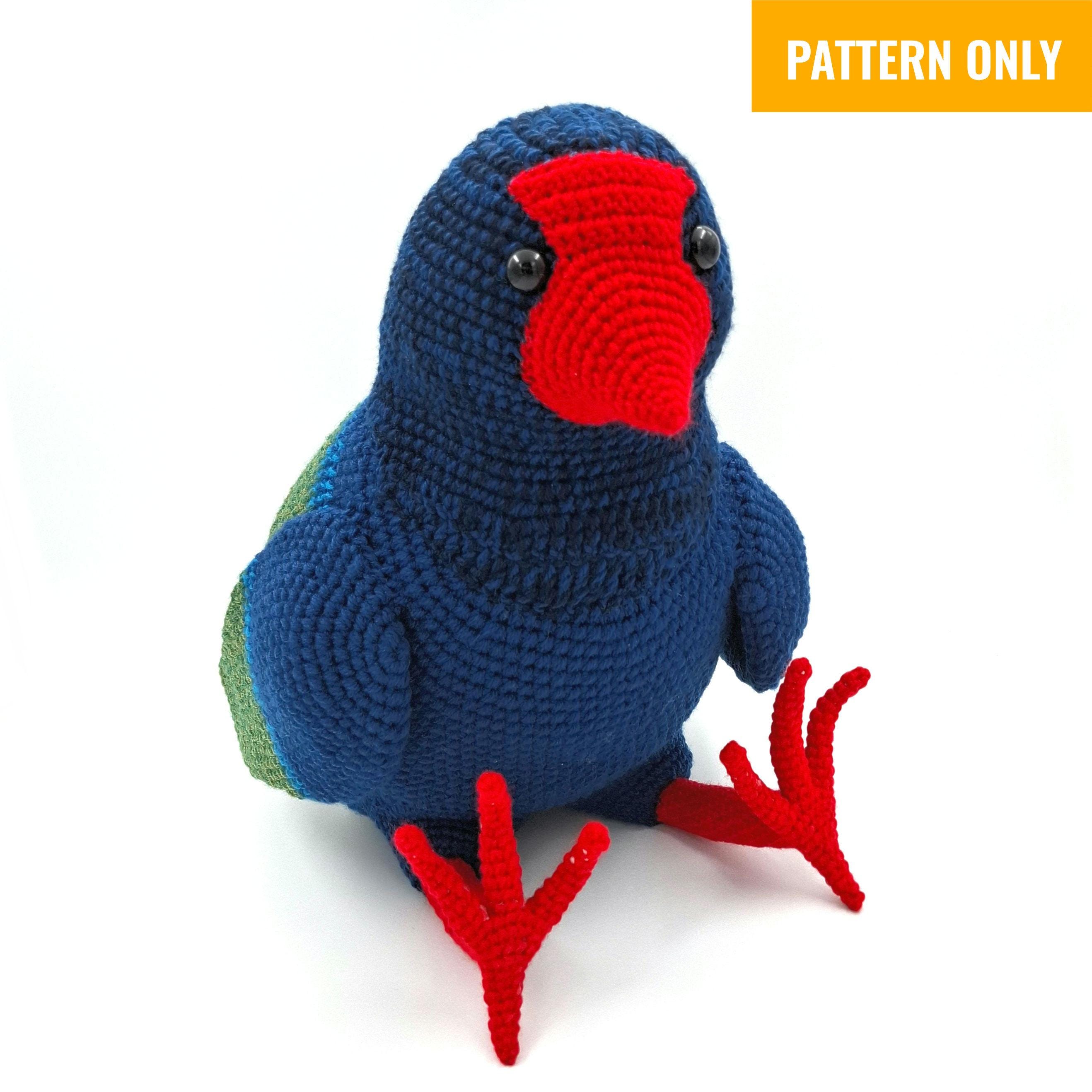 Tama the Takahē Crochet Pattern