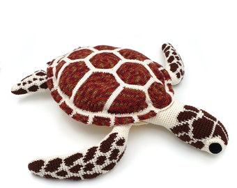 Tarni the Large Green Sea Turtle | Easy to follow | Ocean Creatures Collection | Crochet Pattern |  Amigurumi Pattern PDF in English