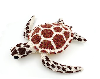 Teina the Medium Green Sea Turtle | Easy to follow | Ocean Creatures Collection | Crochet Pattern |  Amigurumi Pattern PDF in English