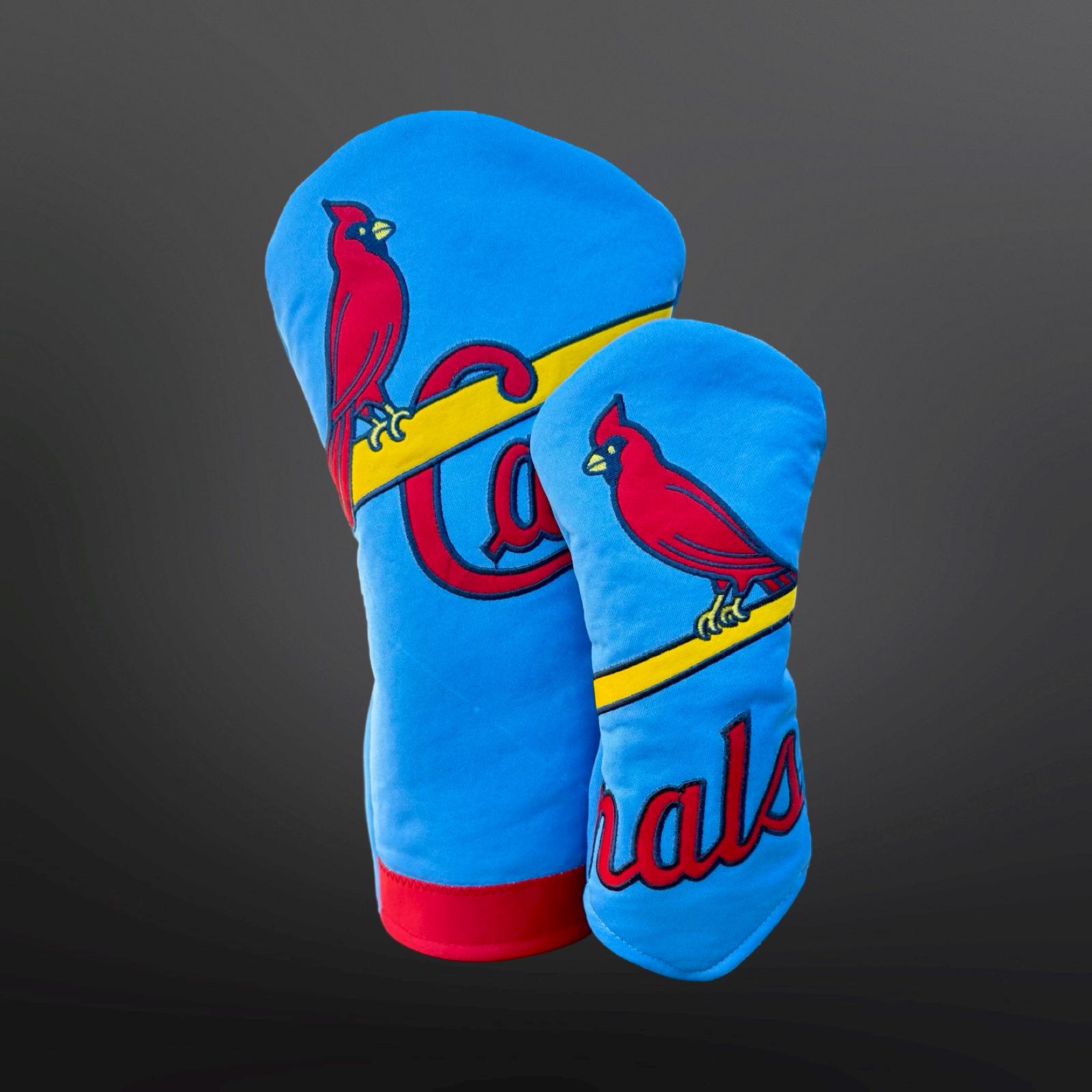 St. Louis Baseball Inspired Golf Headcover – Handmade Jersey
