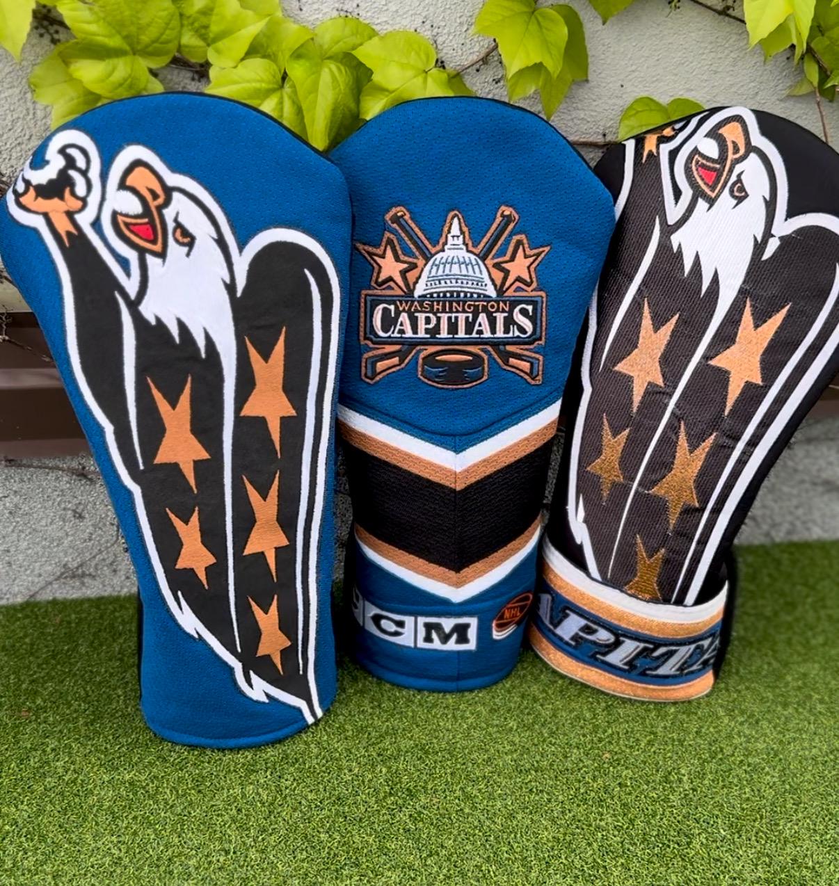 Handmade Washington Capitals Driver, Hybrid & Fairway Golf Head