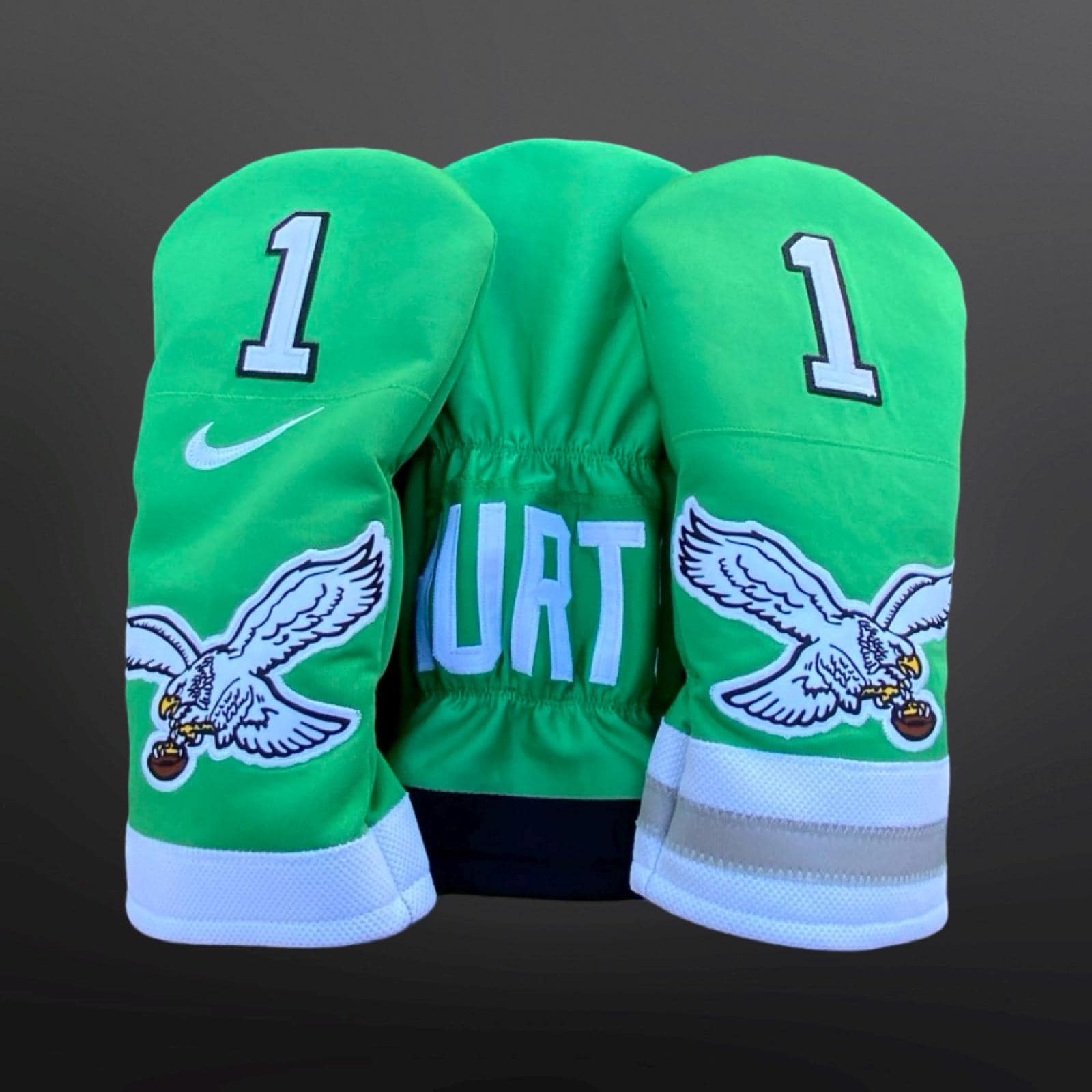 Philadelphia Eagles Driver Headcover: Custom Embroidered Golf Gift