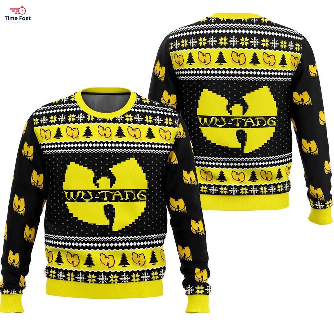 Wutang Clan Ugly Christmas Sweater Music Rap Hip Hop Shirt Etsy
