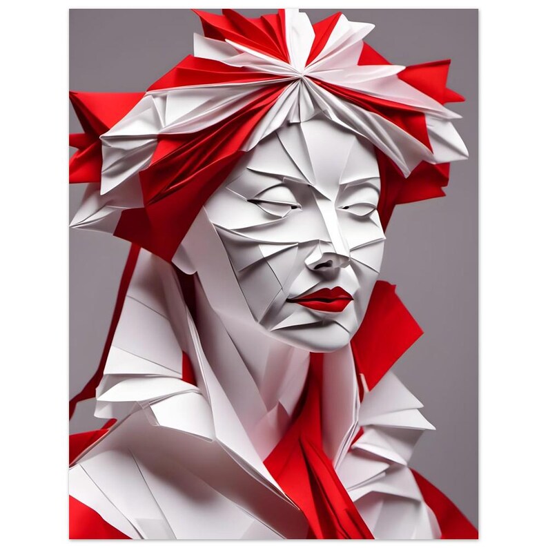 Woman No. 001 — Ivory Horizon (Art Print) 27x35 cm / 11x14″