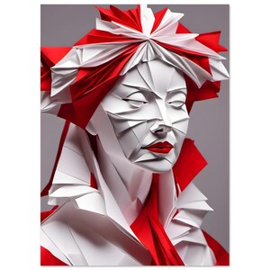 Woman No. 001 — Ivory Horizon (Art Print) 13x18 cm / 5x7″