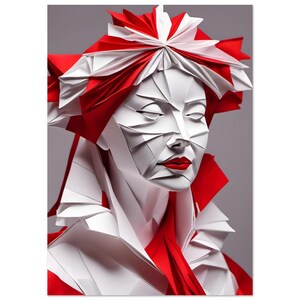 Woman No. 001 — Ivory Horizon (Art Print) A3 (29.7 x 42  cm)