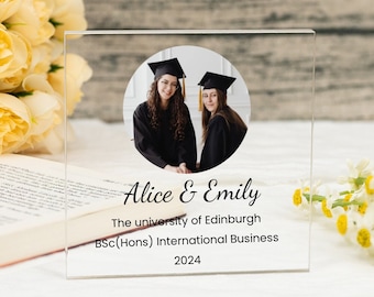 Graduation Plaque Gift,Personalised Graduate Gift,Graduation Gift for 2024,Masters Degree,Best Friend Plaque,Graduation Gift for Daughter