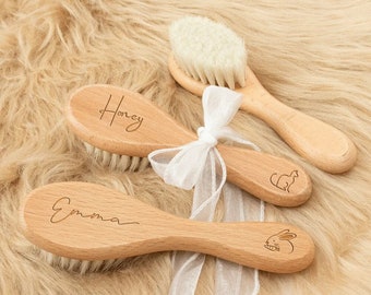 Personalized Baby Hair Brush for Baby,Baby Shower Gift,Custom Wooden Brush,Keepsake Gift,Gift For Kids,Birthday Gift For Baby,Newborn Gifts
