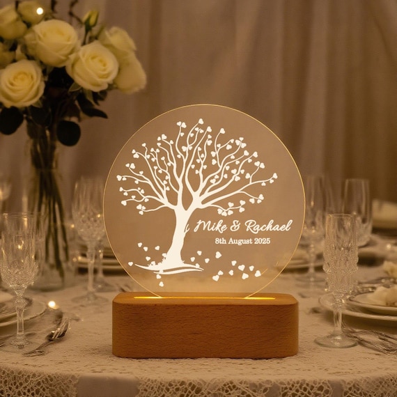 Family – Couple Annoying Each Other Forever Couple Husband And Wife Custom Shaped Plaque Light Bases P10107 Gift For Him