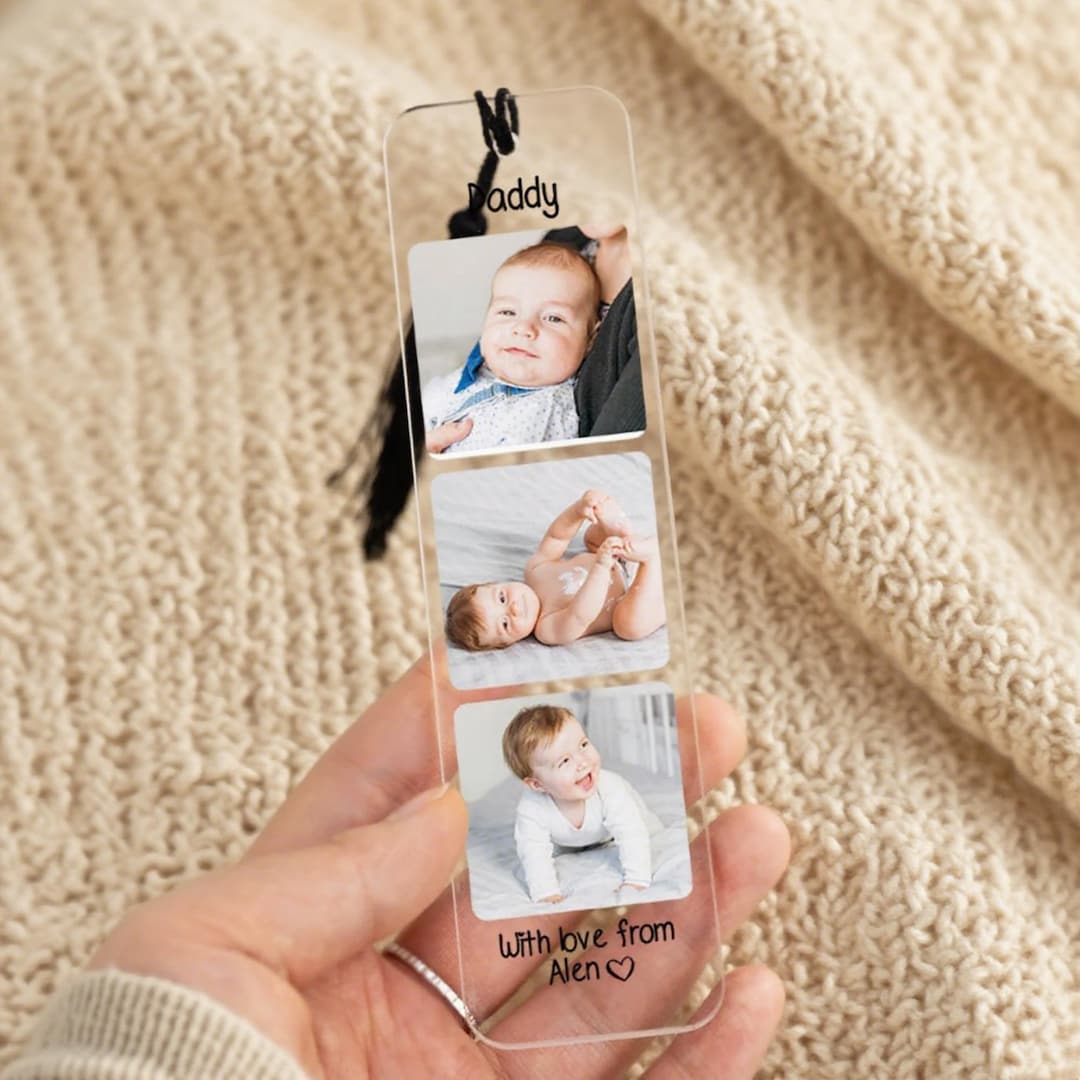 Custom Photo Bookmark,picture Bookmark With Tassel,custom Name Bookmark ...