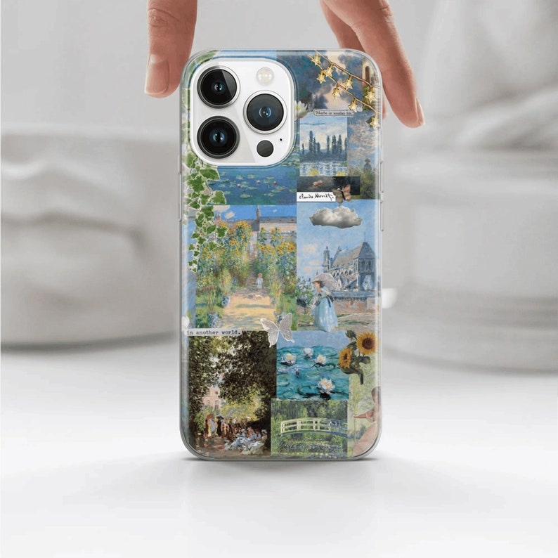 Claude Monet Phone Case, Monet Art Scott Funny Cover for iPhone 15 13 12 Pro 11 14 8 7 Samsung S23 S22 A73 A53 A13 A14 S21 image 10
