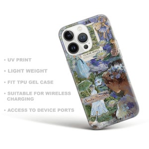 Claude Monet Phone Case, Monet Art Scott Funny Cover for iPhone 15 13 12 Pro 11 14 8 7 Samsung S23 S22 A73 A53 A13 A14 S21 image 7