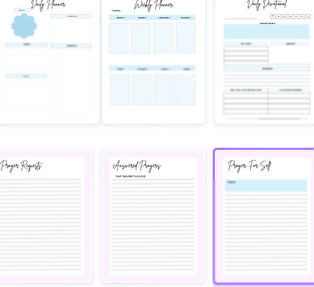 Bible Study Journal for Women - Printable Download - Etsy