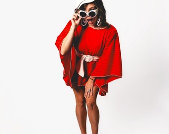 Upcycled Vintage Fabric Dress "The KDD"