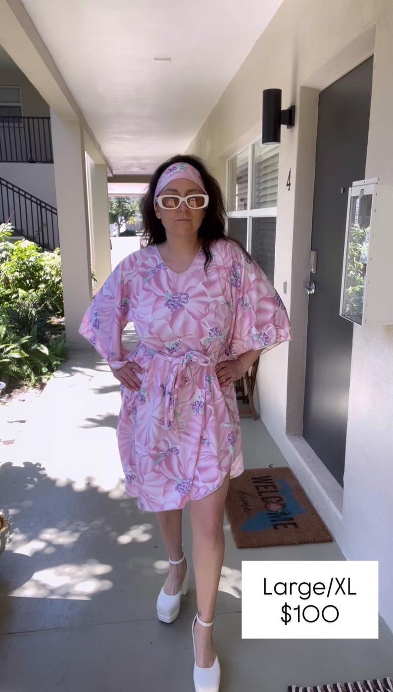 Handmade Vintage-Fabric Dress "The KDD" - No. 35