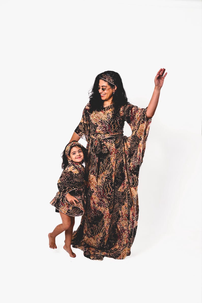 Upcycled Vintage "The KDD" Mommy & Me Set — No. 2