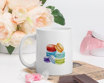 Cute French Macarons Coffee Mug