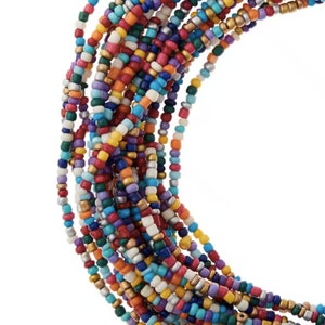 Multicolor Glass Seed Beads