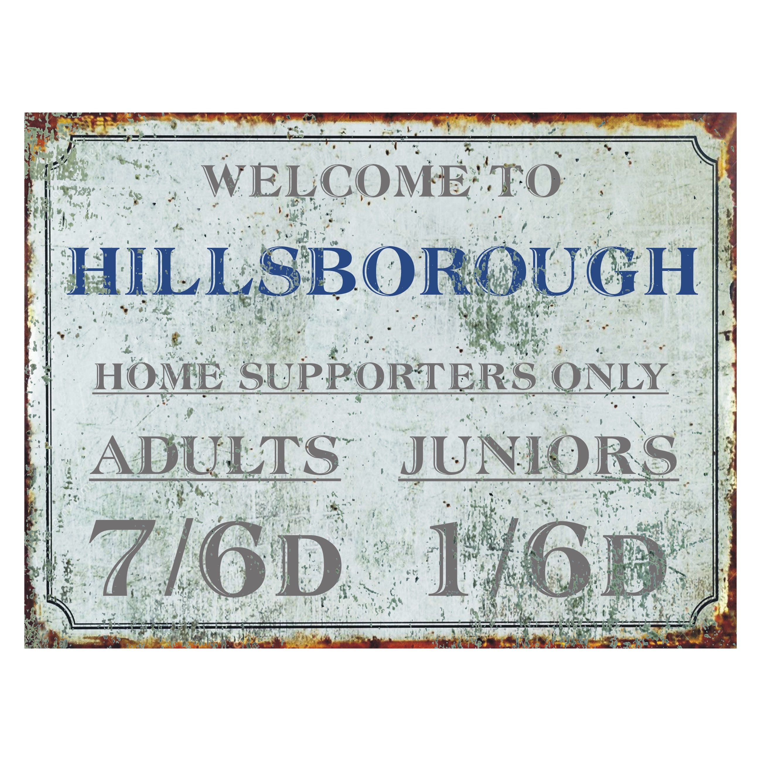 Sheffield Wednesday fc Hillsborough The owls stadium print poster mug art metal sign retro shirt gif