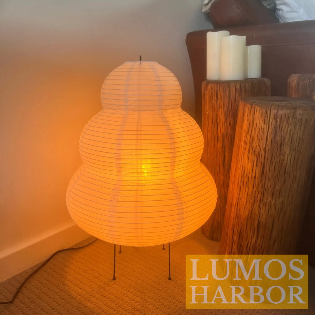 Noguchi Lamp Noguchi Floor Lamp Japanese Floor Lamp Paper Etsy