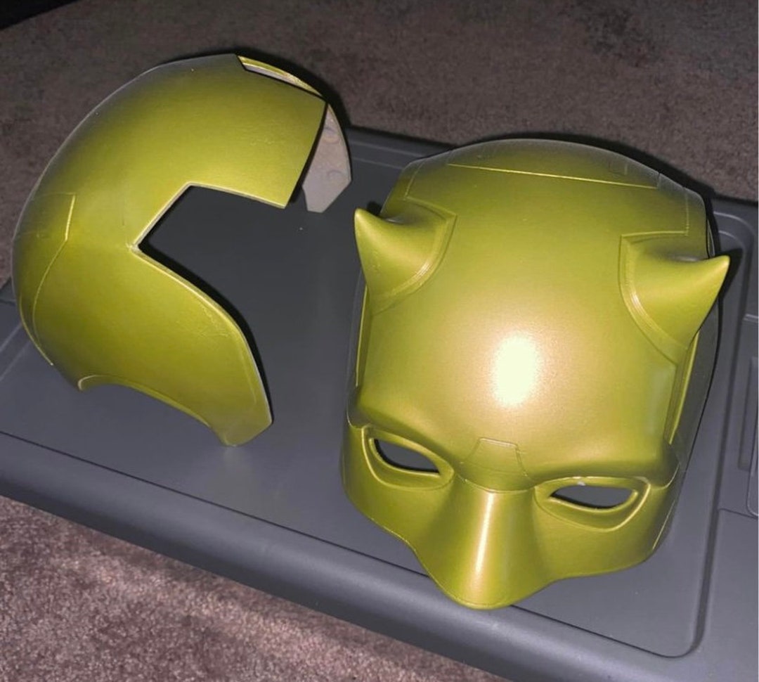 Daredevil Shehulk Helmet 3D Printed 23 Inch Head Painted Etsy